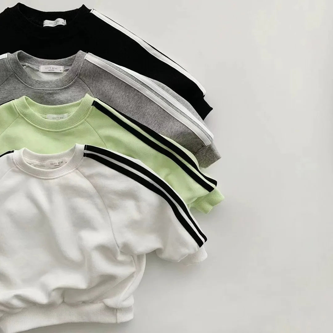 New Baby Long Sleeve Clothes Set Children Casual Sweatshirt + Pants