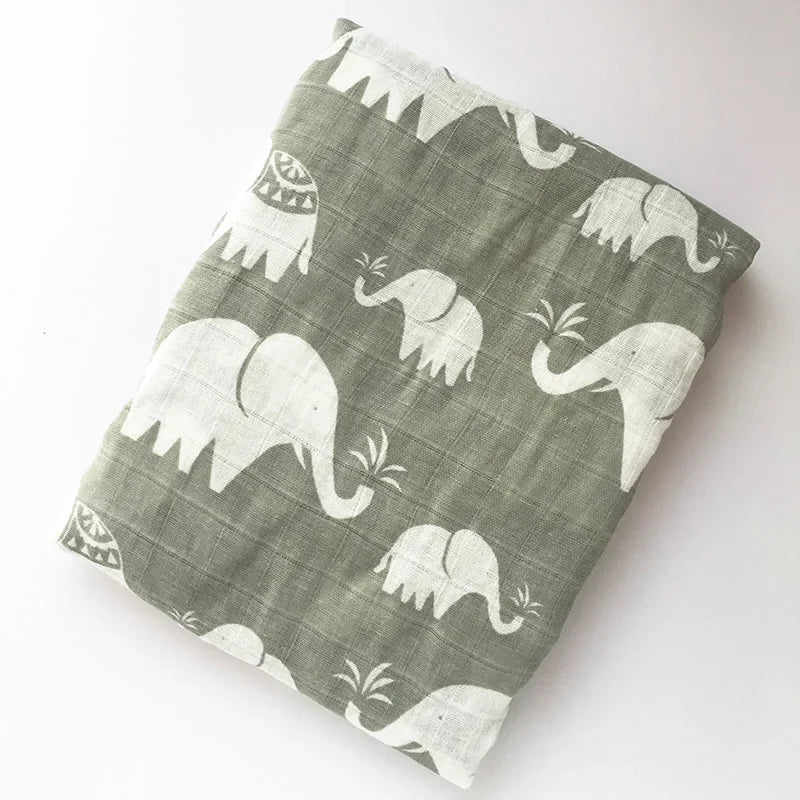 Baby Blanket Newborn Muslin 100% Cotton Baby Blanket Swaddle Wrap Receiving Blanket Bath Towel