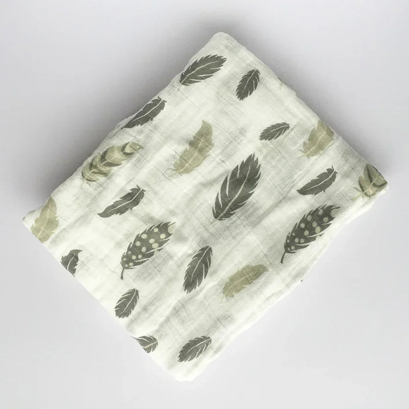 Baby Blanket Newborn Muslin 100% Cotton Baby Blanket Swaddle Wrap Receiving Blanket Bath Towel