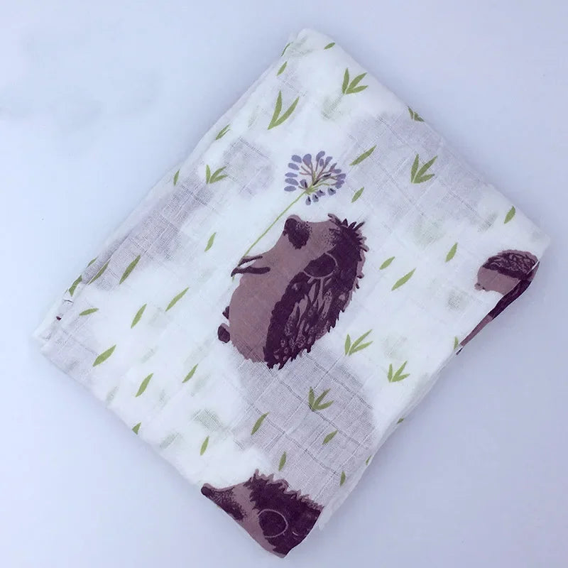 Baby Blanket Newborn Muslin 100% Cotton Baby Blanket Swaddle Wrap Receiving Blanket Bath Towel