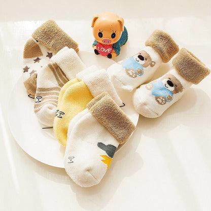 Autumn And Winter Pure Cotton Thickened Children's Socks