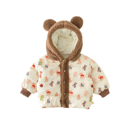 Baby Printed Winter Cotton Jacket