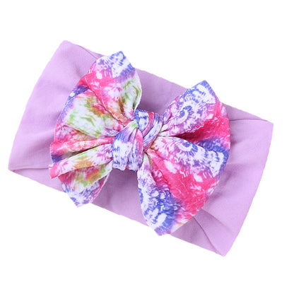 Fashion Kids Double Layer Printed Bow Bandana