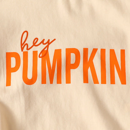 Halloween Loose Romper Letter Print Jumpsuit