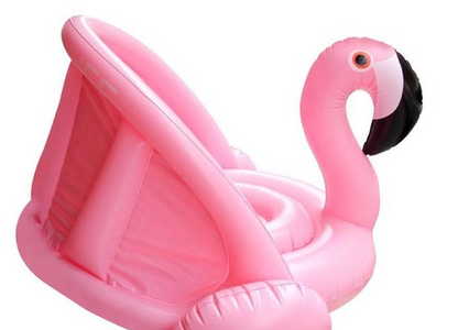 Flamingo Baby Pool Float