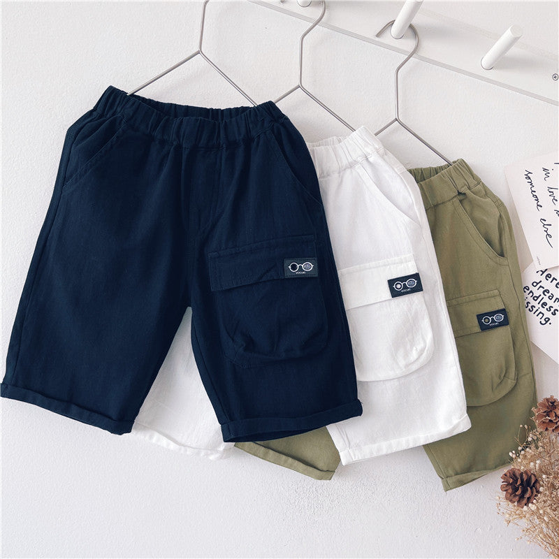 Children's Clothing Boys Summer Casual Shorts Five-point Pants