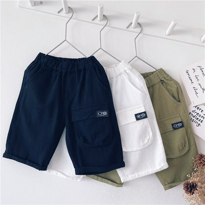 Children's Clothing Boys Summer Casual Shorts Five-point Pants