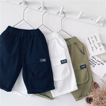 Children's Clothing Boys Summer Casual Shorts Five-point Pants