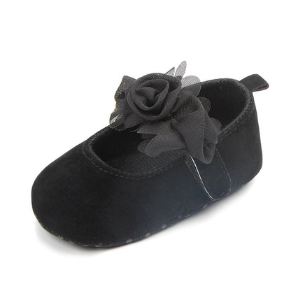 Foreign Trade Multicolor Small Flower Princess Shoes