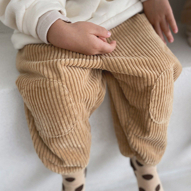 Infant Baby All-match Patch Slacks