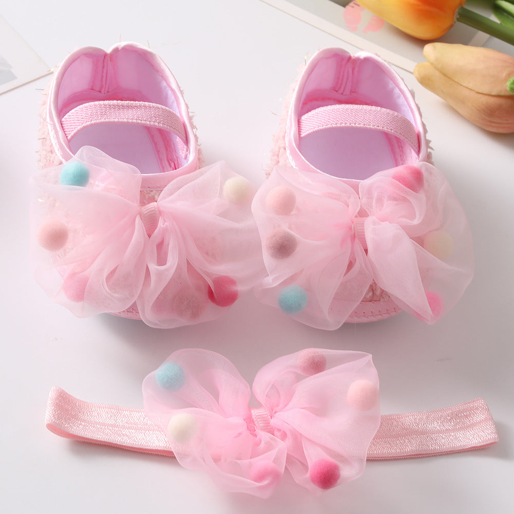 Fashion Personalized Bow Princess Shoes