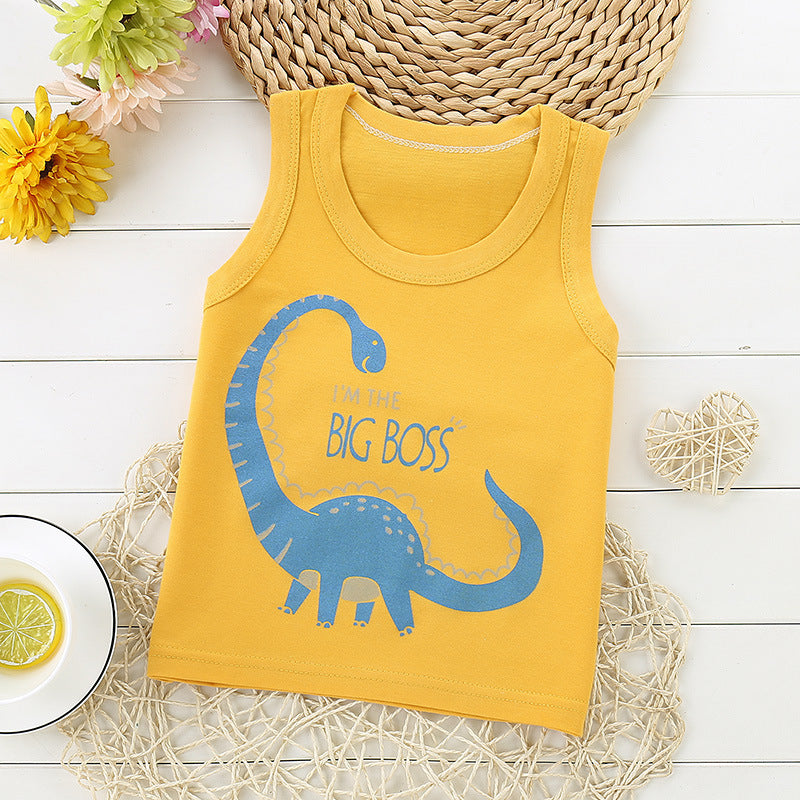 Children's cotton vests