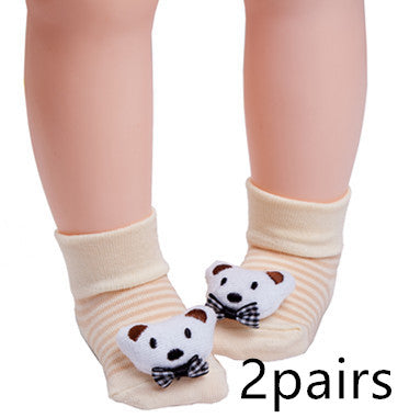 Cute Baby Animal Doll Baby Three-dimensional Socks