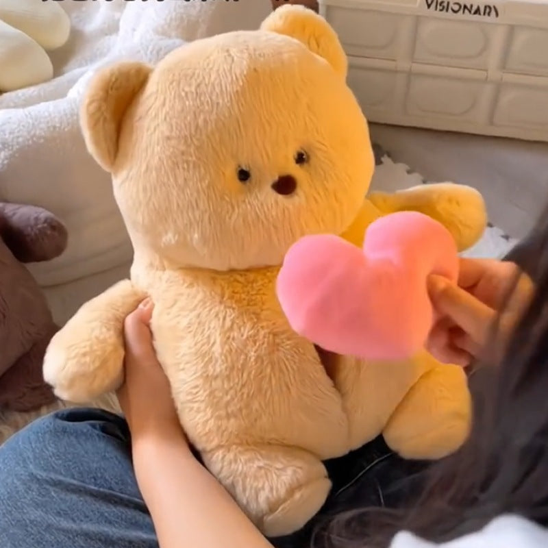 Confession Bear Doll Plush Toys Heart-breaking Recording Love Doll Talking