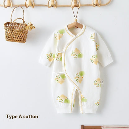 Pure Cotton Boneless Baby Jumpsuit 0-6 Months Romper