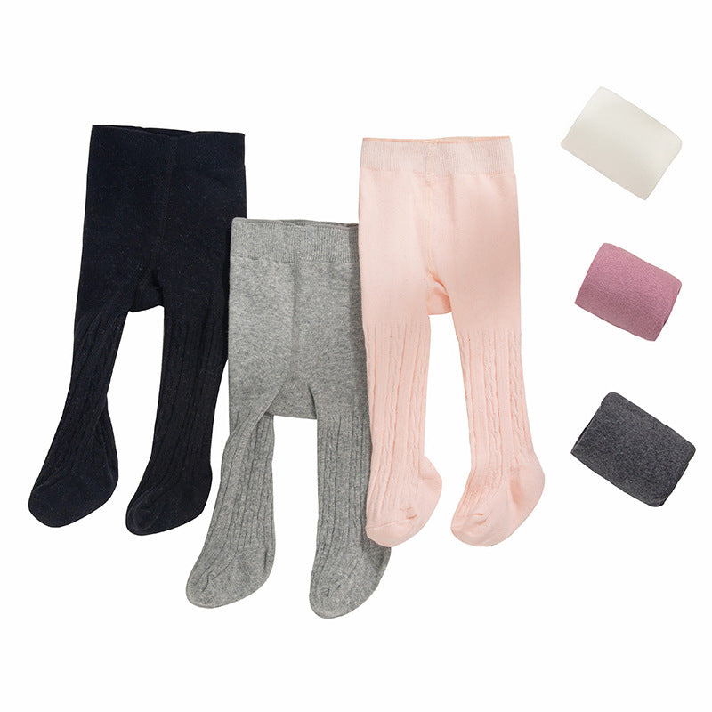 Solid Color Long Leggings Baby Leggings