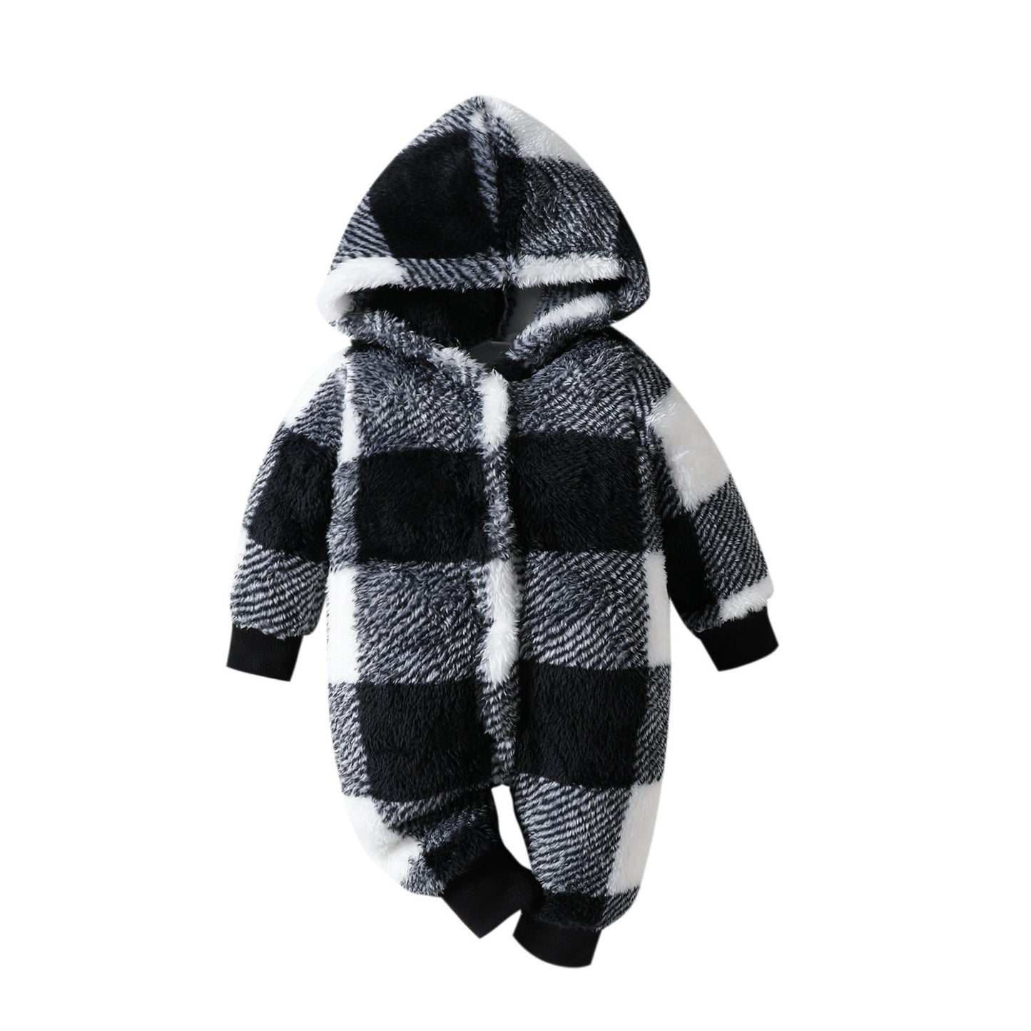 Baby Hooded One-piece Homewear Clothing Jumpsuit Autumn