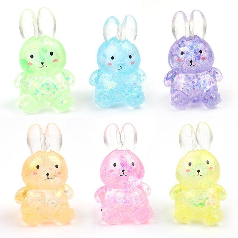 Creative Malt Sugar Rabbit Cartoon Slow Rebound Stress Relief Toy