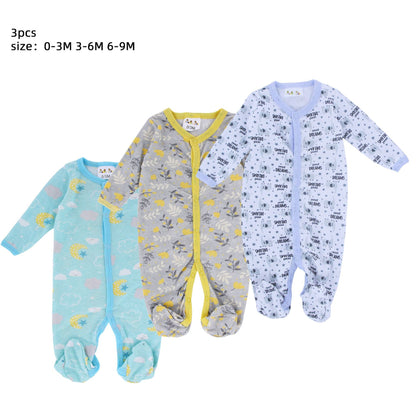 Baby Summer Wrapped Fart Jacket Male TreasureCreeper Jumpsuit