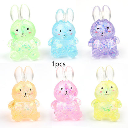 Creative Malt Sugar Rabbit Cartoon Slow Rebound Stress Relief Toy