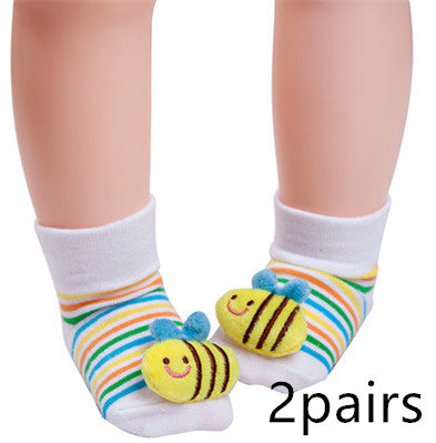 Cute Baby Animal Doll Baby Three-dimensional Socks