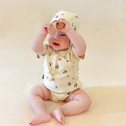 Baby Summer Cotton Monk Dress Bodysuit Lightweight Baby Romper