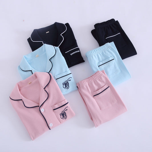 Children's pajamas cotton baby home service