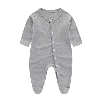 Minimalist And Creative Pure Cotton Newborn Jumpsuit