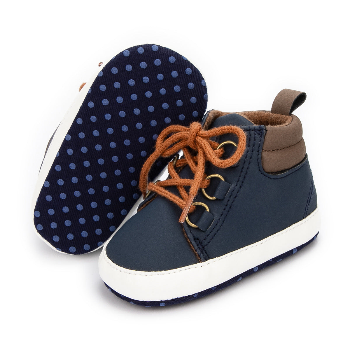 0-1 Years Old Toddler High-top Soft Soled Baby Shoes