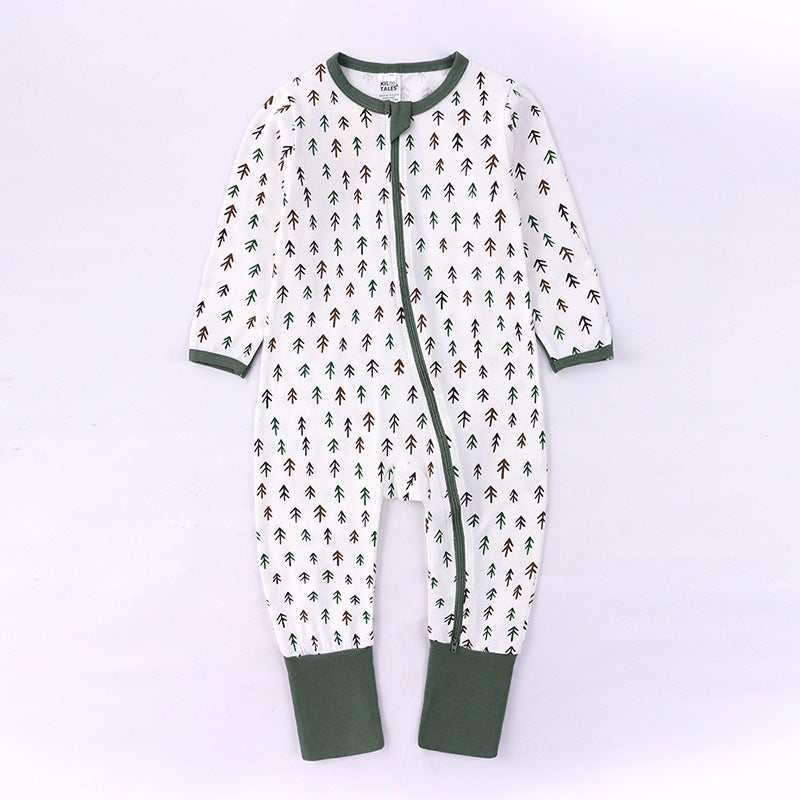 Spring And Autumn Long Sleeve Cotton Baby Romper