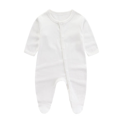 Minimalist And Creative Pure Cotton Newborn Jumpsuit