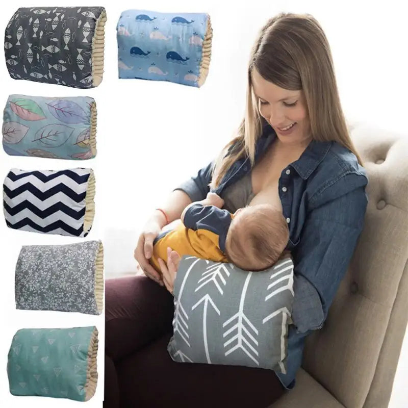 Baby Cotton Washable Nursing-Breastfeeding Arm Pillow Adjustable