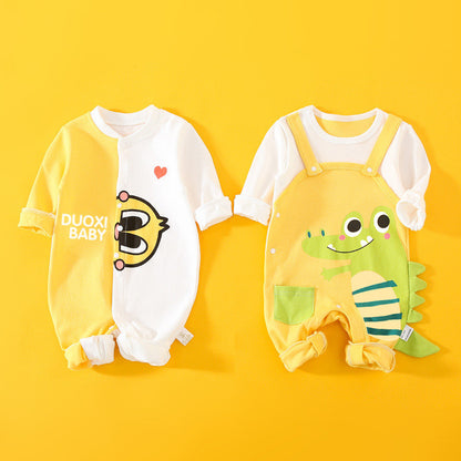 2 Pieces Of Cotton Newborn Jumpsuit