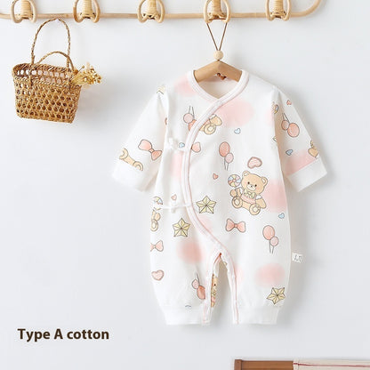 Pure Cotton Boneless Baby Jumpsuit 0-6 Months Romper