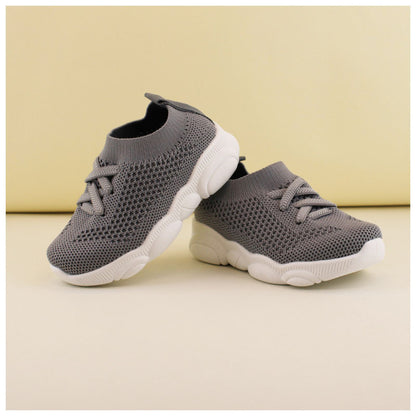 Boys and girls soft-soled toddler shoes