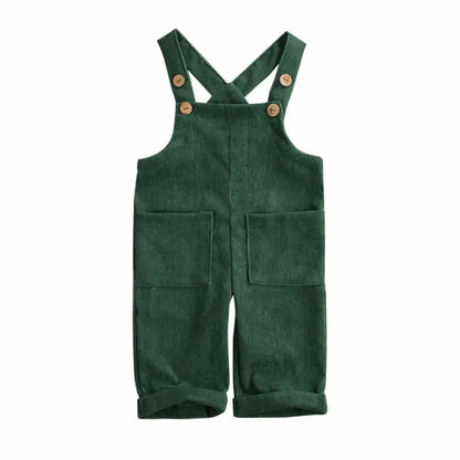 Toddler Baby Boy Girl Corduroy Romper/Jumpsuit