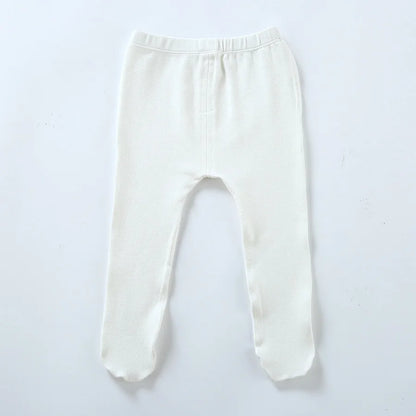 Baby footed pants winter girl&boy cotton Leggings  Elastic pants