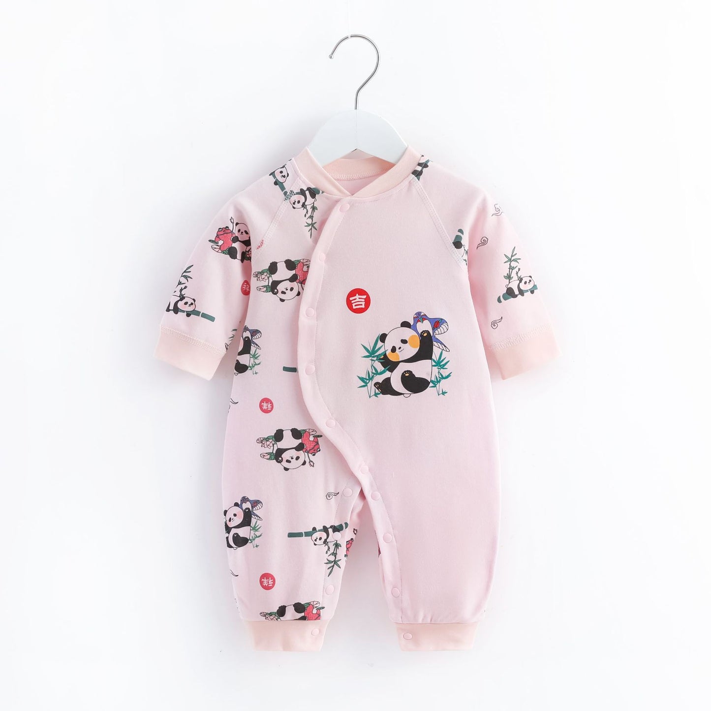 Cute Baby Printed Cotton Jumpsuit