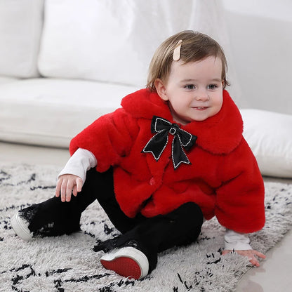 Winter Jacket For Baby Girl Clothes Fashion Christmas Princess