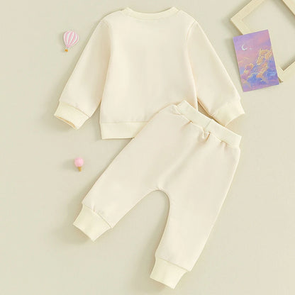 Baby Girls Boys Clothes Oversize Sweater & Long Pants Infant Toddler Fall Winter Outfits