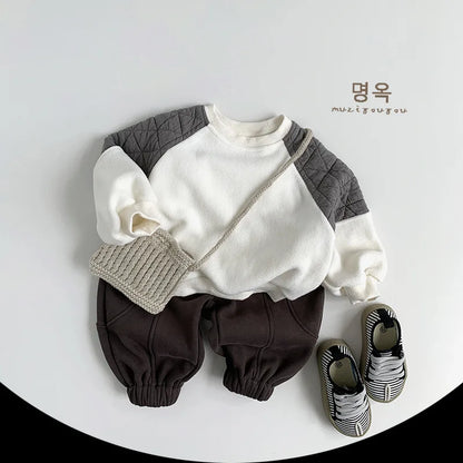 Boys And Girls Children's Clothing Baby Fashion Clothes Warm Casual Pants