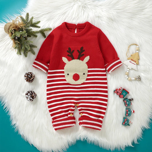 Christmas Sweater Rompers 