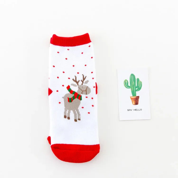 Children's Christmas Terry Socks