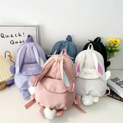 Children School Bags Bunny Portable Backpacks Kids Travel Rucksacks Backpack