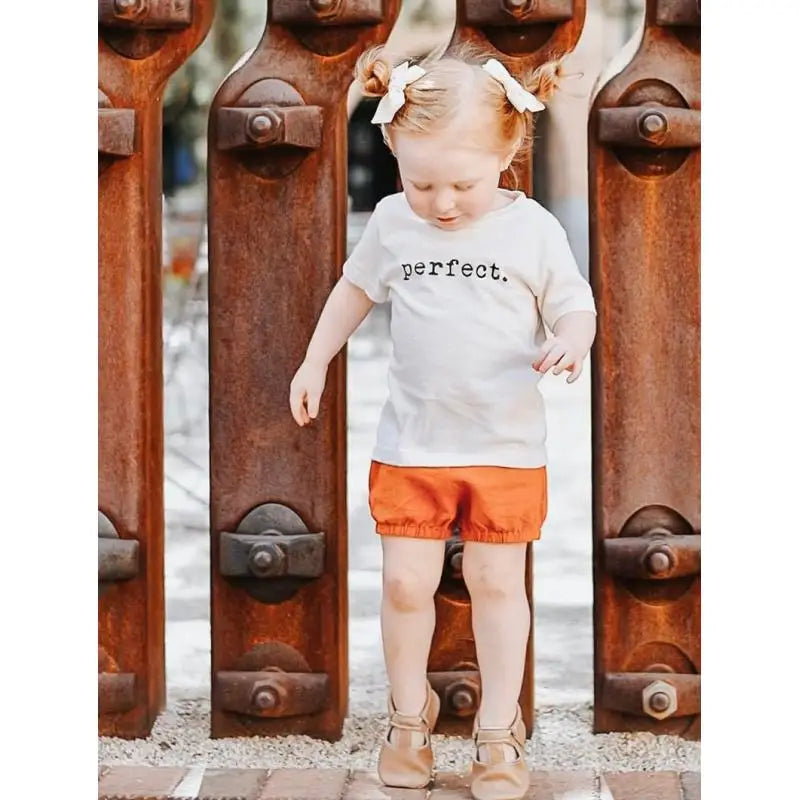 Girls Toddler Infant Boys Summer Clothes Short Sleeve Cotton Tops T Shirts