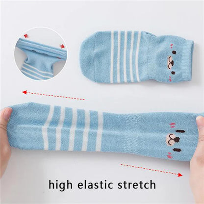 Boys Toddler Cute Cartoon Animal Print Anti-Skid Floors Socks Infant Socks