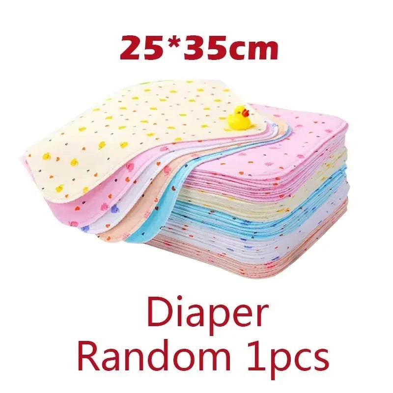 Baby Toddlers Cute Cartoon Bed Protector Diaper Bedding Urine Pads Cloth Breathable