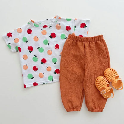 Boy Girl Baby Solid Thin Casual Pants Children Loose Anti-mosquito Pants