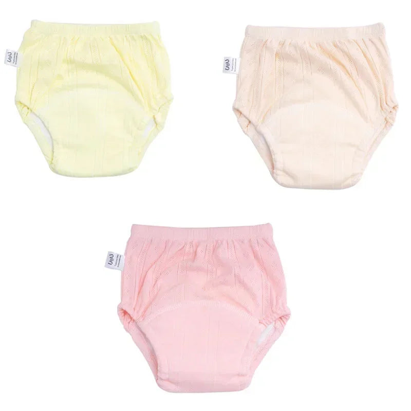 Candy Colors Newborn Training Pants Washable Boy Girls Cloth Diapers Reusable Nappies