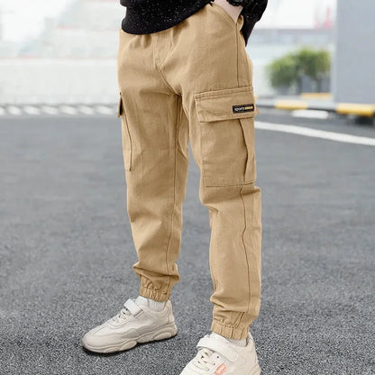 Boys Pants Casual Long Style Trousers For Kids